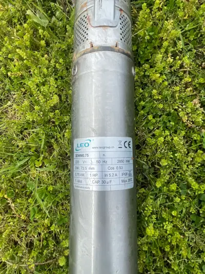 Bomba sumergible LEO 3XRM1.8/27-0.75 para agua - miniatura 5
