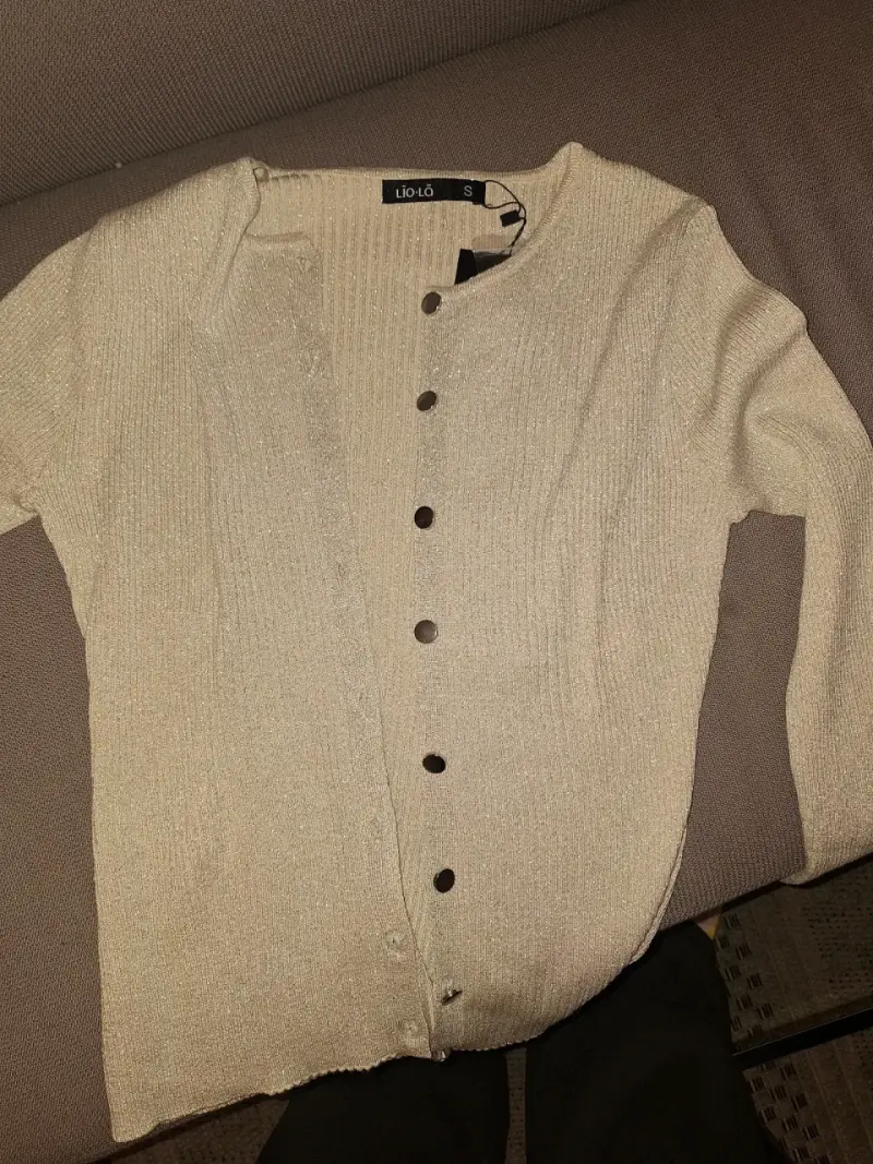 Cardigan Lio La crudo con botones - 3