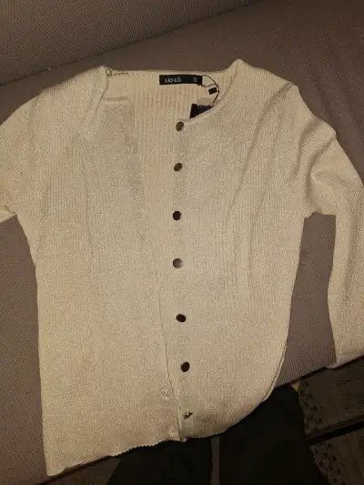 Cardigan Lio La crudo con botones - miniatura 3