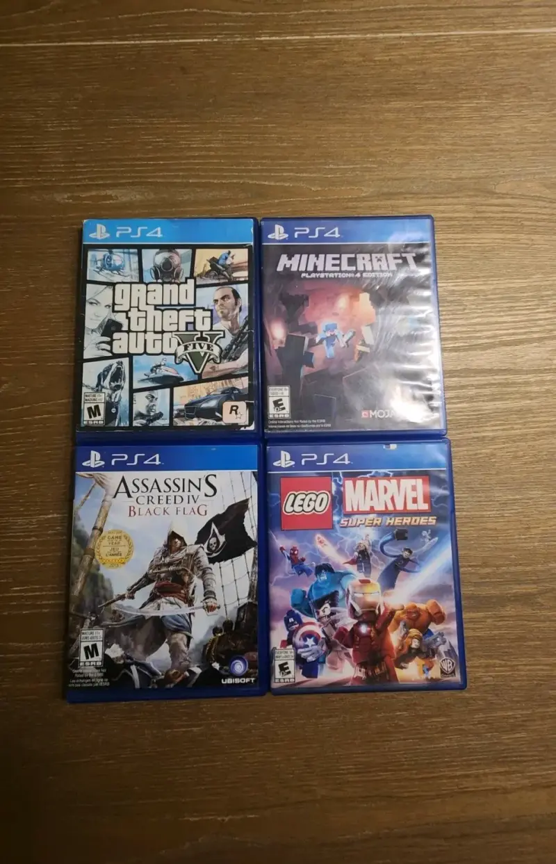 Pack 4 Juegos PS4 Top