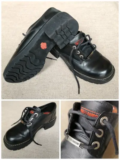 Zapatos de cuero Harley-Davidson para mujer - miniatura 1