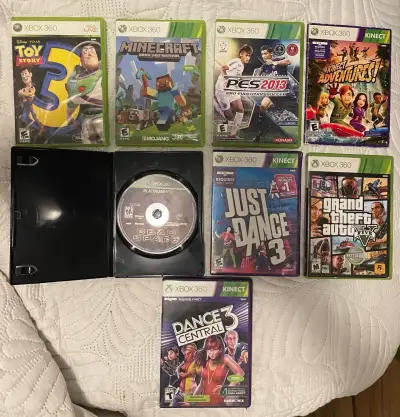 Consola Xbox 360 con juegos, control y kinect - miniatura 4
