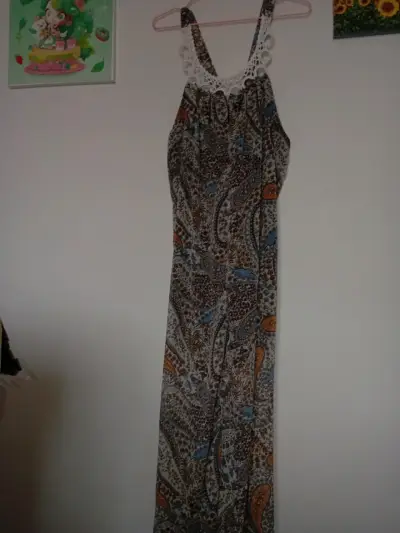Enterito bohemio con encaje - miniatura 2