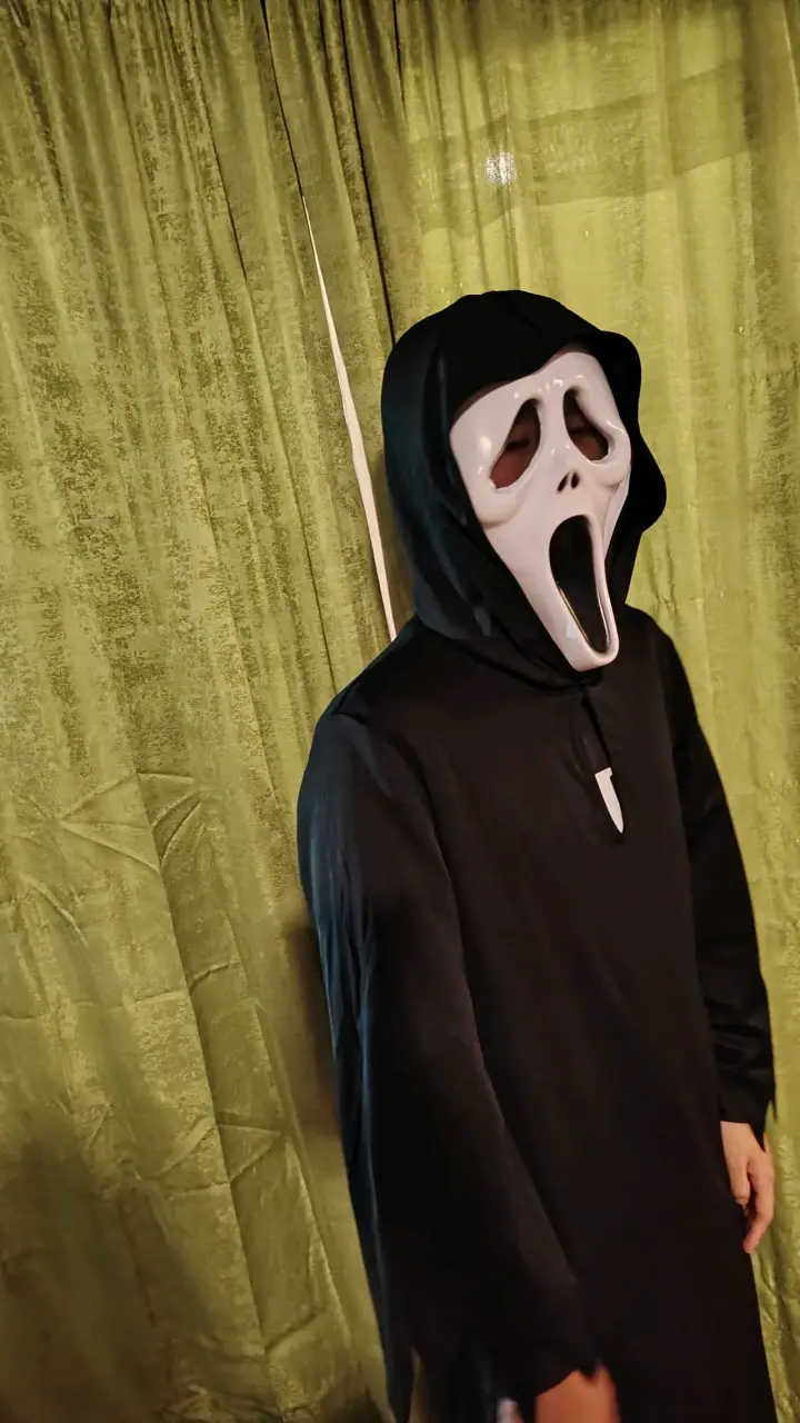Disfraz de Halloween Scream con máscara - 2