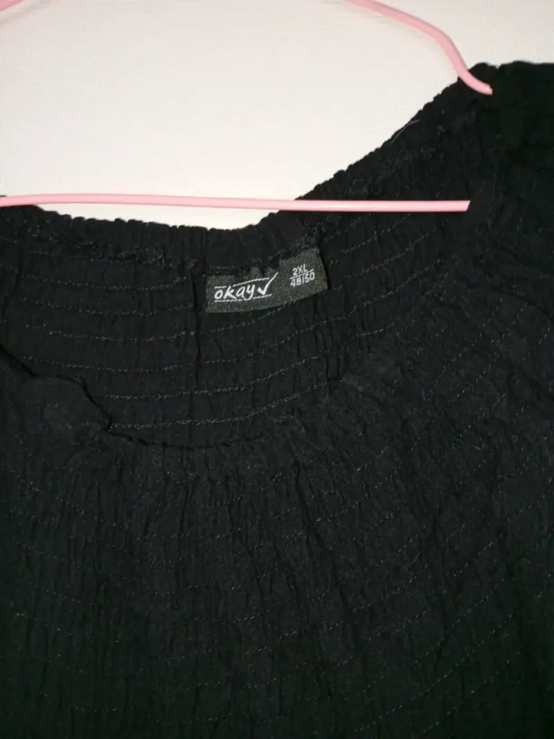 Pantalones negros de mujer Okay talla 2XL - 2