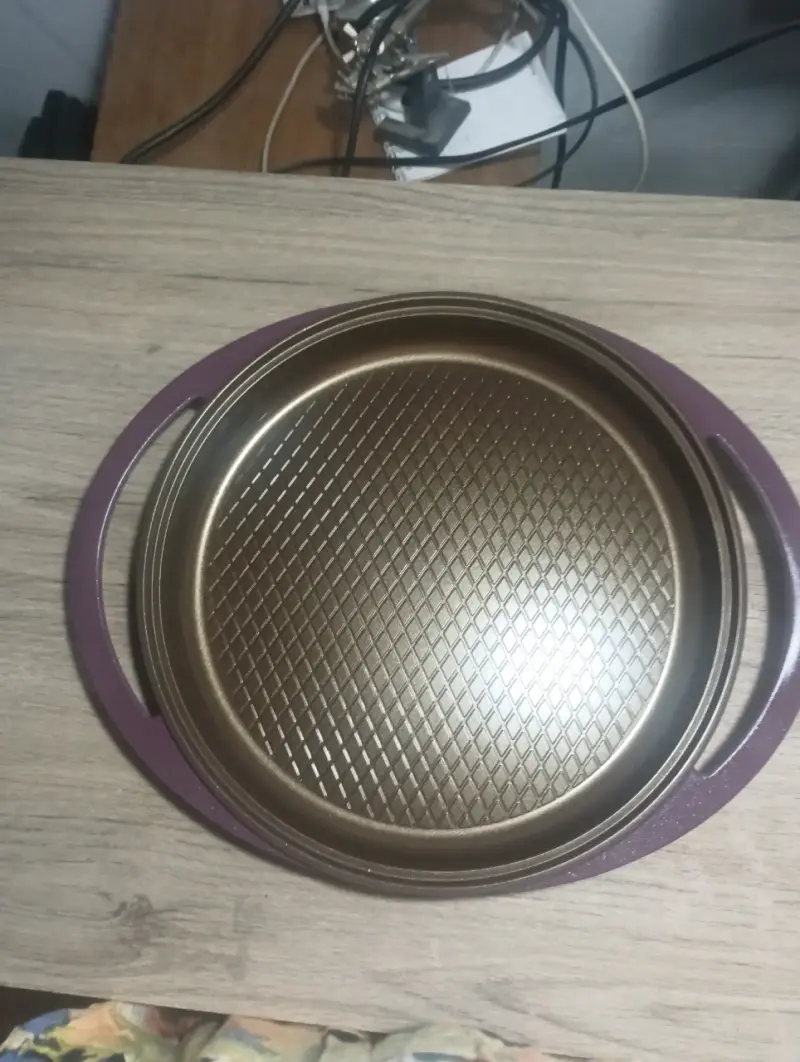 Asadera de cerámica con tapa Roichen 28 cm NUEVA - 2