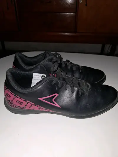 Zapatillas deportivas negras Power para niño - miniatura 1