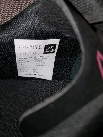 Zapatillas deportivas negras Power para niño - miniatura 4