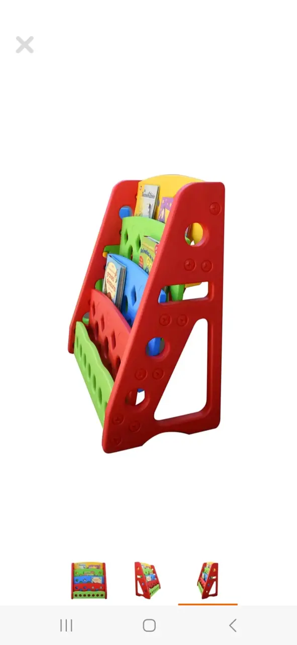 Organizador de libros infantil multicolor - 2
