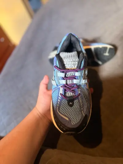 Zapatillas running New Balance azules para mujer - miniatura 1