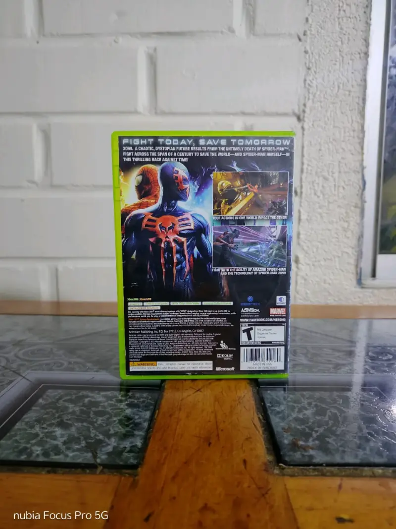 Spider-Man Edge of Time Xbox 360 Poco Uso - 2
