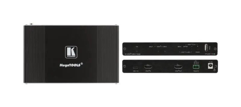 Escalador 4K HDMI/USB-C Kramer VP-424C - 3