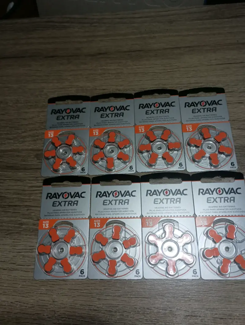 Baterías auditivas Rayovac Extra tamaño 13, 47 uni - 2