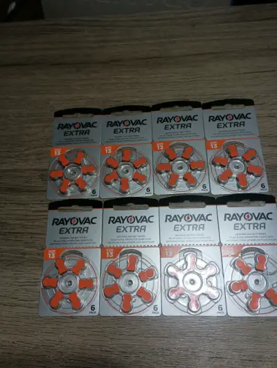 Baterías auditivas Rayovac Extra tamaño 13, 47 uni - miniatura 2