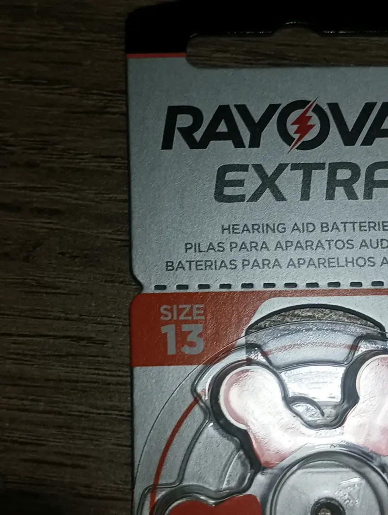 Baterías auditivas Rayovac Extra tamaño 13, 47 uni - 5