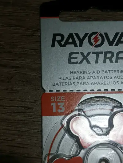 Baterías auditivas Rayovac Extra tamaño 13, 47 uni - miniatura 5