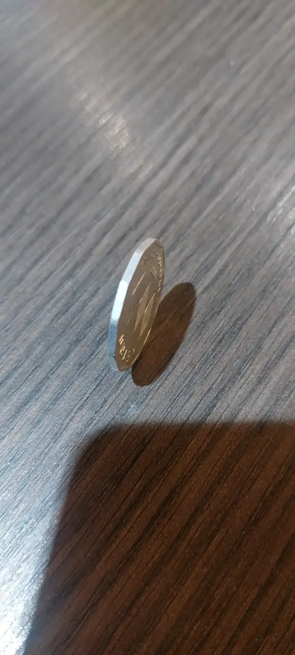Moneda Metro de Santiago 1987 - 4