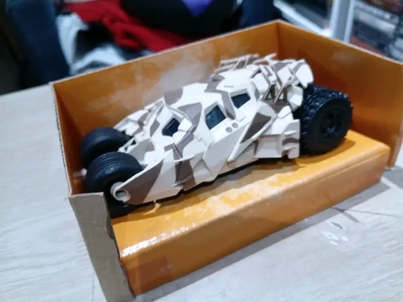 Batimóvil de colección The Dark Knight camuflaje - 3