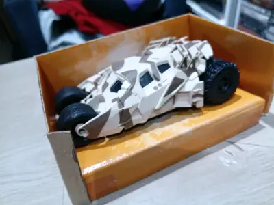 Batimóvil de colección The Dark Knight camuflaje - miniatura 3