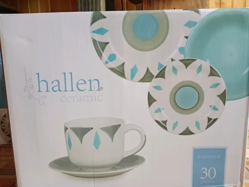 Juego de vajilla de cerámica Hallen 30 piezas - 1