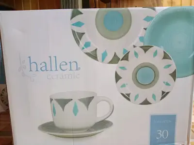 Juego de vajilla de cerámica Hallen 30 piezas - miniatura 1
