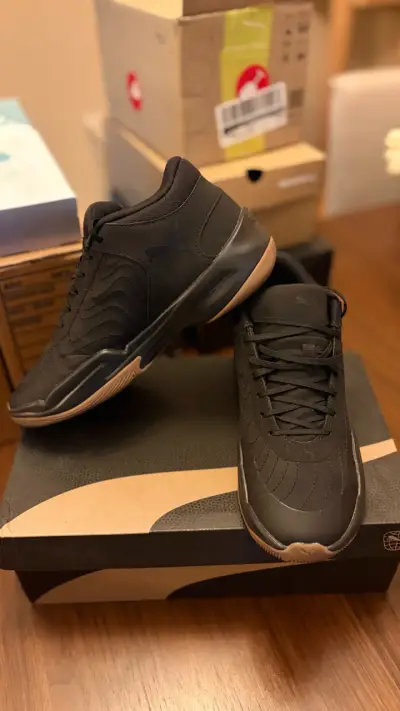 Zapatillas de basquetbol negras para hombre Puma - miniatura 1
