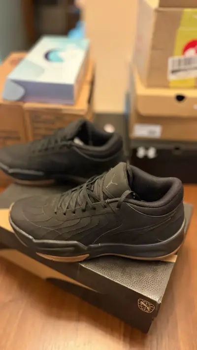 Zapatillas de basquetbol negras para hombre Puma - miniatura 4