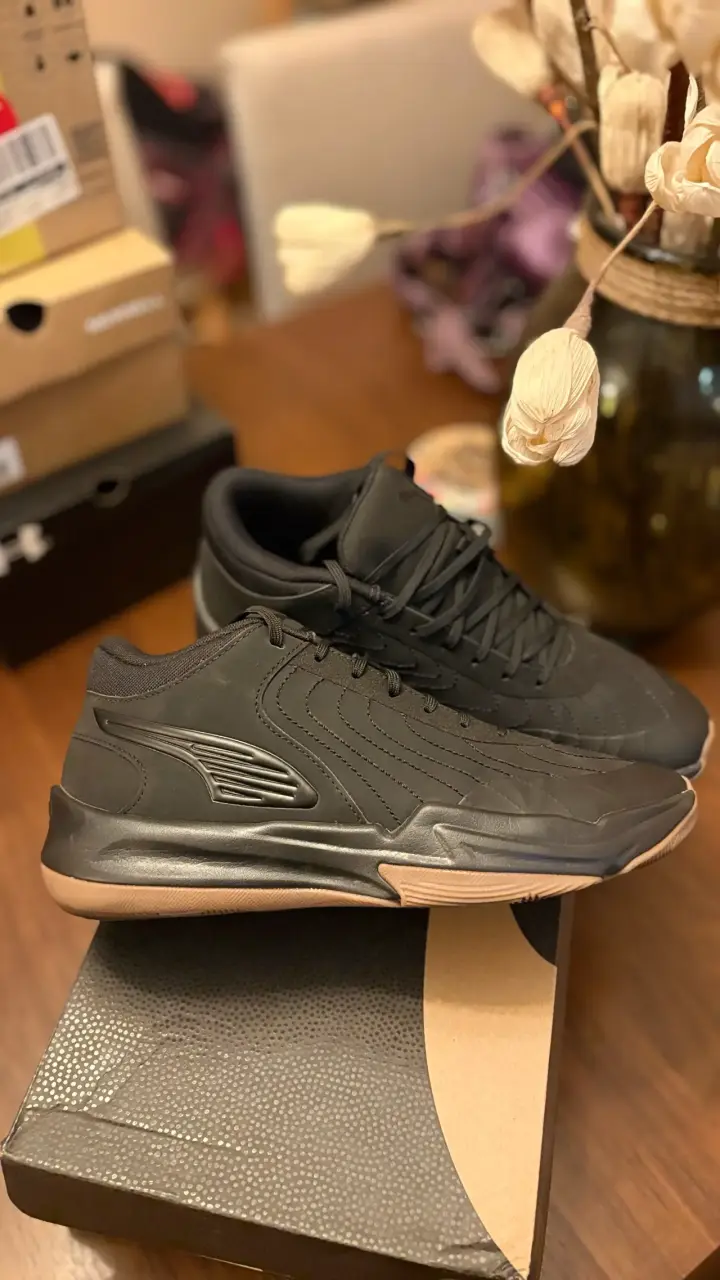 Zapatillas de basquetbol negras para hombre Puma - 5