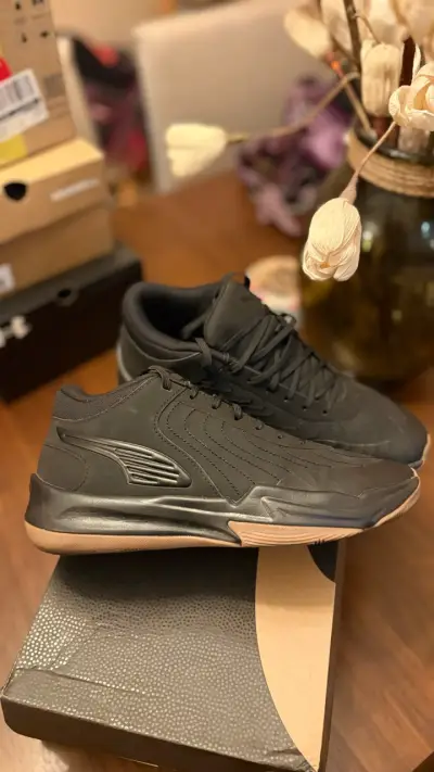 Zapatillas de basquetbol negras para hombre Puma - miniatura 5