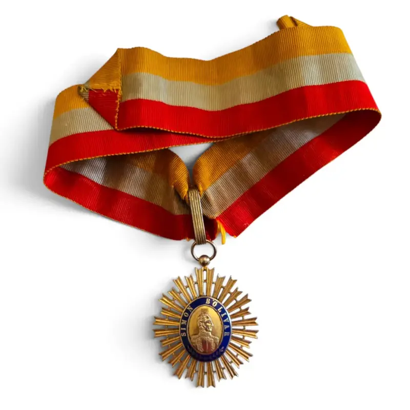 Condecoración Orden del Libertador Simón Bolívar V - 2