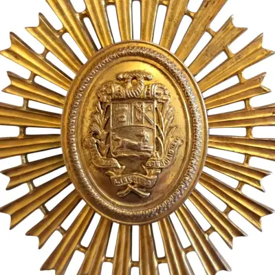 Condecoración Orden del Libertador Simón Bolívar V - miniatura 3