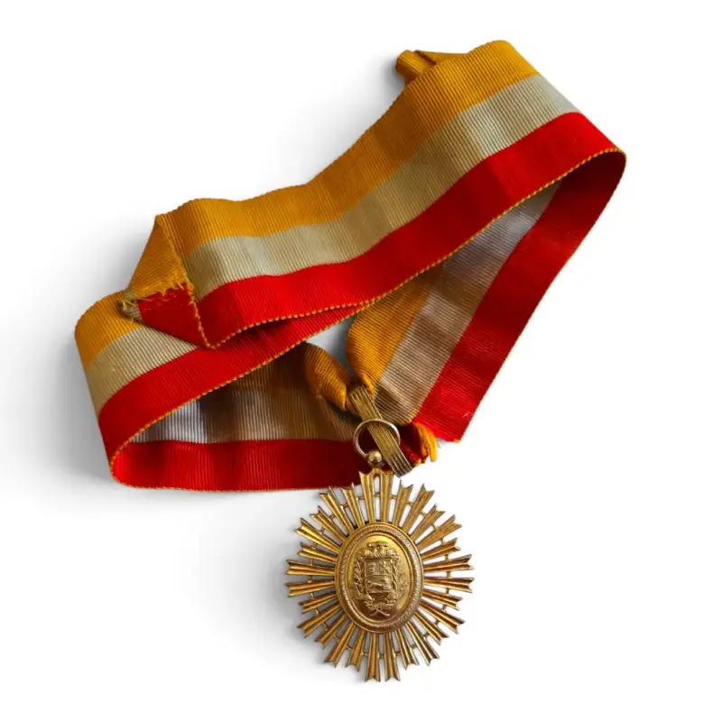 Condecoración Orden del Libertador Simón Bolívar V - 4
