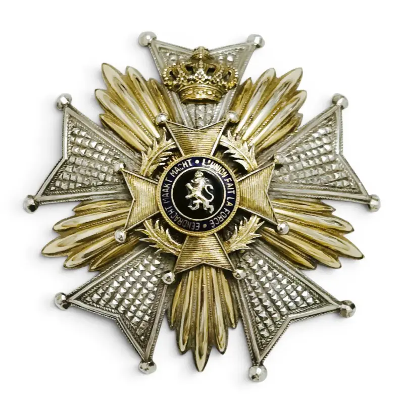 Condecoración Orden Leopoldo Bélgica 1940 /1960 - 1