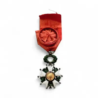 Condecoración Orden Nacional Legión Honor Francia - miniatura 3