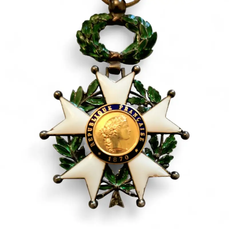 Condecoración Orden Nacional Legión Honor Francia - 4
