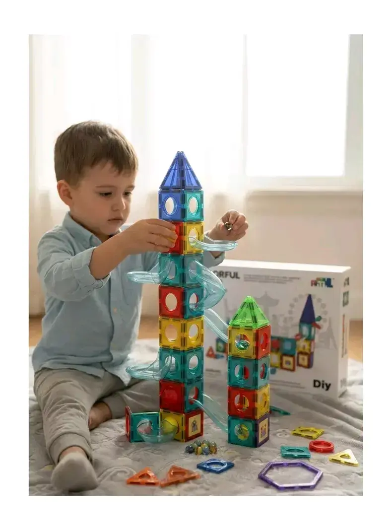 Bloques de Construcción Magnéticos Montessori 42 P - 2
