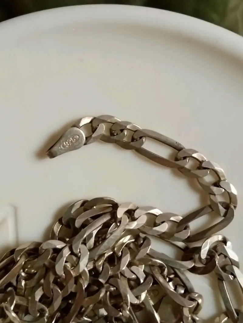 Cadena de plata ley 925 70 cm 4 mm de grosor - 3