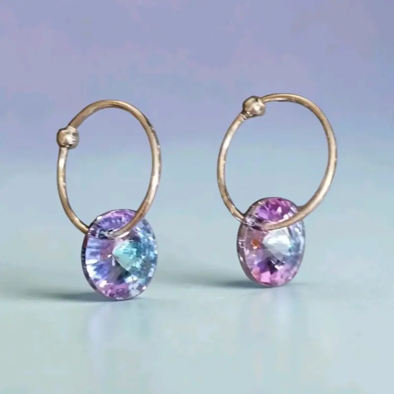 Aros de plata fina 925