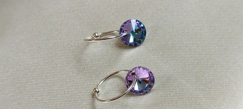 Aros de plata fina 925 - 3
