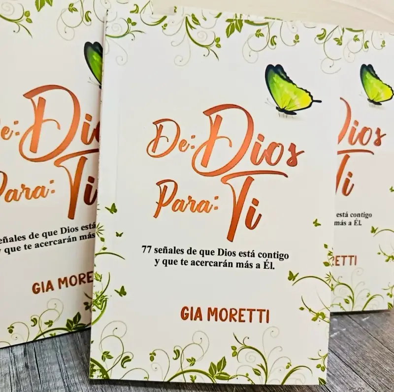 Libro 'De Dios Para Ti' de Gia Moretti