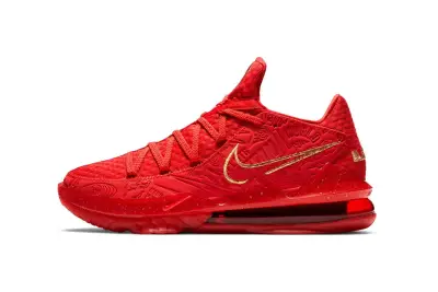 Zapatillas Nike Lebron XVII University Red Nuevas - miniatura 3