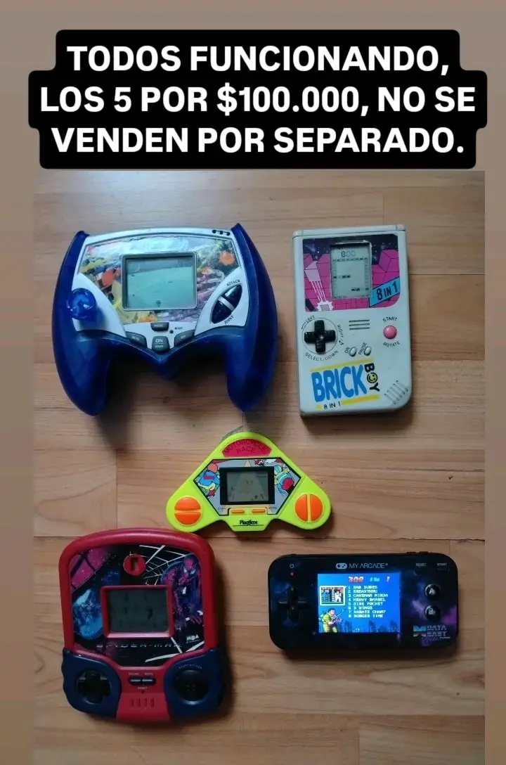 Consolas portátiles retro en buen estado - 1