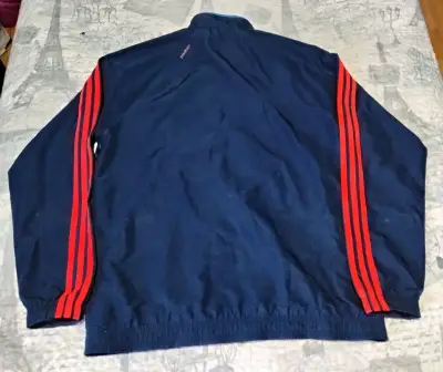 Cortaviento azul Adidas predator talla L - miniatura 6
