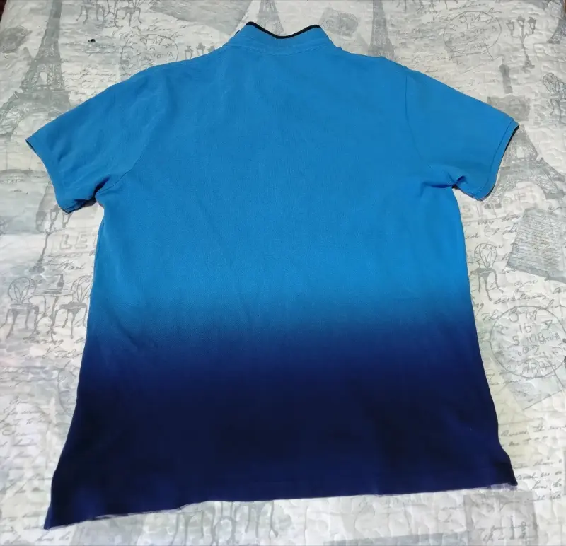 Polera de Brasil 2014 Nike azul talla XL - 3
