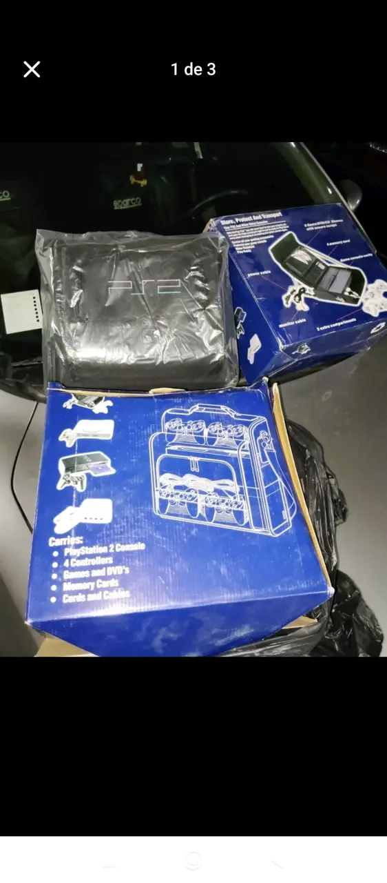 Bolso de Transporte para PlayStation 2 con Compartimentos - 1