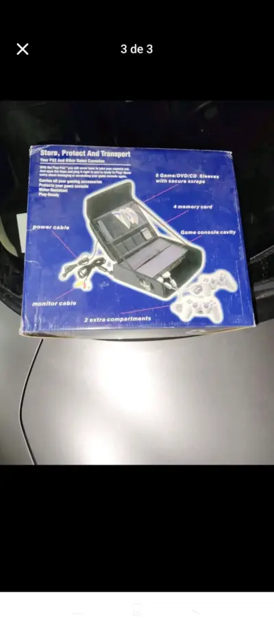 Bolso de Transporte para PlayStation 2 con Compartimentos - miniatura 3