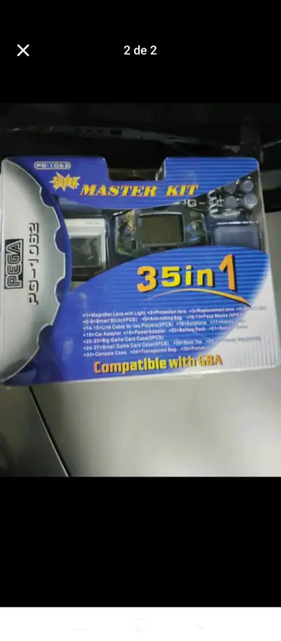 Kit de Accesorios 35 en 1 para Game Boy Advance - miniatura 2
