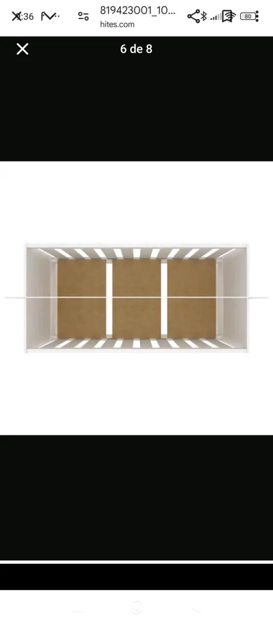 Cuna blanca de madera MobiliFrank 3 Pos - 5