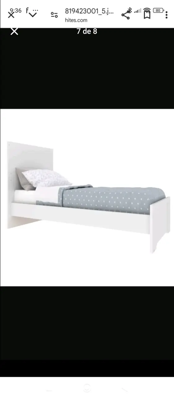 Cuna blanca de madera MobiliFrank 3 Pos - 6
