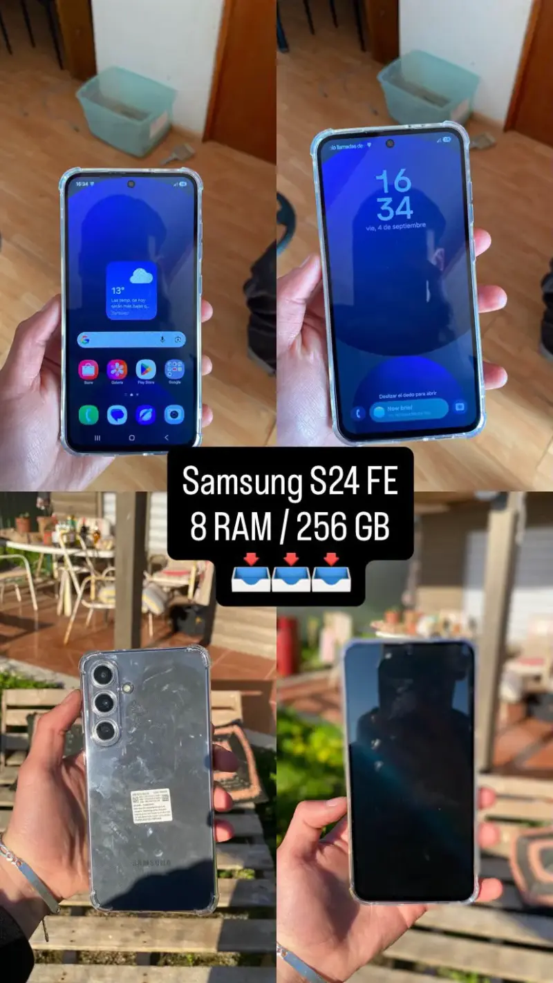 Samsung S24 FE 8GB RAM / 256GB en buen estado